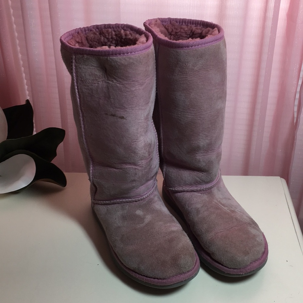 UGG classic tall boots pink size 6